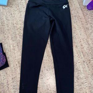Adult XS GK full length black leggings